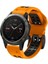 Garmin Quatix 5 (22MM) Çift Sıralı Silikon Saat Kordonu 1