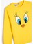 Tweety Sweatshirt Lisanslı Bisiklet Yaka Pamuklu 3