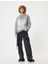 Oversize Kapüşonlu Sweatshirt Slogan Baskılı Uzun Kollu 1