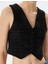 Tüvit Yelek Crop Kolsuz Düğmeli V Yaka Slim Fit 5