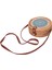 Baskı Yuvarlak Rattan Crossbody Çanta, Kadınlar Için Hasır Boho Çanta Çanta El Yapımı Debriyaj Dokuma Omuz (Yurt Dışından) 4