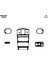 Marscockpitdesign Chrysler Voyager Konsol-Maun Kaplama 2001-2007 7 Parça 1
