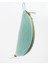 Mint Yeşili Boncuk Detaylı Hasır Clutch Çanta 2