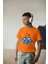 Erkek Çocuk Pamuk Bisiklet Baskılı Kısa Kol Tshirt 1