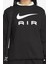 Air Fleece Crew Siyah Kadın Sweatshrit 1