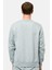 Sportswear Grey Sweatshirt Şardonlu Erkek Sweatshirt Gri 2