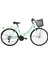 Lotus-24 Kadro: 34CM 21 Vites 26'' - Bisiklet Mint Yeşil -Beyaz 2