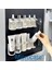 5 Yuvalı Yapışkanlı Mutfak Banyo Dolap Organizer Raf Baharatlık AL4452 3