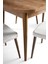 Venüs Milano Mdf Mutfak Masa Sandalye Takımı 80x130 4