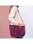 Rahat Basit Büyük Kapasiteli Kanvas Tote Çanta Kadın Taşınabilir Omuz Askılı Postacı Çantaları Kadınlar Için Mor (Yurt Dışından) 2