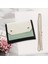 Panelli Flap Messenger Çanta Mini Zincirler Zarf Crossbody Çanta Moda Kadın Deri Omuz Telefon Yeşil (Yurt Dışından) 2