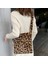 Leopar Baskı Peluş Kadın Omuz Çantası Moda Retro Sıcak Çanta Büyük Kapasiteli Rahat Messenger Kahverengi (Yurt Dışından) 3