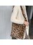 Leopar Baskı Peluş Kadın Omuz Çantası Moda Retro Sıcak Çanta Büyük Kapasiteli Rahat Messenger Kahverengi (Yurt Dışından) 4