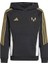 Messi Hoody Y Çocuk Futbol Sweatshirts IZ0576 Siyah 1