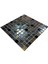 Mutfak Tezgah Arası, Havuz, Sauna, Spa, ve Yaşam Alanlarının Tüm Yüzeyleri Için Lüsterli Siyah Kristal Cam Mozaik. Cam Ebatı: 23X23 Mm. File Ölçüsü: 30X30CM. (1 Kutu=11 File=1m2 Fiyatıdır ) 5