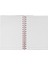 Limited Edition Spiralli Sert Kapak Not Defteri Pembe 2
