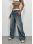 Düşük Bel Diz Katlı Jean 4