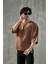 Erkek Kısa Fakir Kol Oversize T-Shirt Bisiklet Yaka 1