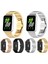Samsung Galaxy Fit 3 Için Tek Boncuklu Metal Saat Kayışı (Yurt Dışından) 5