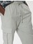Keten Jogger Pantolon Oversize Kargo Cep Detaylı 5