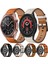 Samsung Galaxy Watch 4 Için Metal Düğme Deri Kayış (Yurt Dışından) 4