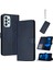 Samsung Galaxy Için Flip Case A52S 5g Kart Yuvası Saf Renk Kickstand ile (Yurt Dışından) 1