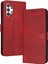 Samsung Galaxy A32 5g Kickstand Saf Renk Pu Deri Için Flip Case (Yurt Dışından) 1