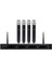 WM-404H - 4 Kanal UHF Kablosuz El Mikrofon Seti 1
