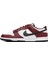 Dunk Low Leather Unisex Sneaker Hakiki Deri Beyaz Spor Ayakkabı 1