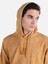 Regular Fit Baskılı Kapüşonlu Sarı Erkek Sweatshirt Cl1064608 4