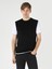 Slim Fit Yuvarlak Yaka Jakarlı Erkek Siyah Kazak 4