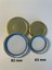 Mavi Halkalı Konserve Kavanoz Kapak 63 mm Pvc Içermez. Mavi Conta 1