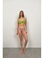 Fiyonk Detay Çiçekli Bikini Takım 1