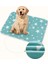 Yeşil Dalga Stili 50X70CM Yeniden Kullanılabilir Köpek Idrar Ped Su Geçirmez Eğitim Matı Emici Nefes Alabilen Köpek Bezi Matı Köpek Çiş Pedleri Pet Aksesuarları (Yurt Dışından) 3