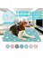 Beyaz Inek Stili 35X45CM Yeniden Kullanılabilir Köpek Idrar Ped Su Geçirmez Eğitim Matı Emici Nefes Alabilen Köpek Bezi Matı Köpek Çiş Pedleri Pet Aksesuarları (Yurt Dışından) 2