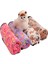 Pembe Kemikler Stili 20X20CM Köpek Kedi Yatağı Battaniye Koltuk Yumuşak Halı Malzemeleri (Yurt Dışından) 3