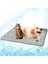 Gri Stil 50X40CM Köpekler Kediler Için Yazlık Kendinden Soğutmalı Mat, Nefes Alabilen Evcil Hayvan Kafes Ped, Taşınabilir Yıkanabilir Evcil Hayvan Soğutma Battaniyesi (Yurt Dışından) 1
