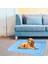 Gri Stil 50X40CM Köpekler Kediler Için Yazlık Kendinden Soğutmalı Mat, Nefes Alabilen Evcil Hayvan Kafes Ped, Taşınabilir Yıkanabilir Evcil Hayvan Soğutma Battaniyesi (Yurt Dışından) 5