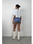 Oversize Basic Crop T-Shirt 4