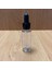 30 ml Plastik Şeffaf Şişe Cam Damlalıklı , Siyah Metal Kapaklı , 30 cc Cam Damlalıklı Pe Şişe x 10 Adet 2