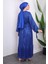 Saks Payetli Kolları Bağlamalı Abiye 5