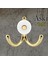 Hitit Askı Askılık Metal Gold Vestiyer Duvar Askısı Dolap Elbise Askılığı 1