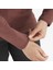 Essential Lightwarm Kadın Yarım Fermuar Polar - Bordo 3