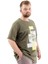 T-Shirt Bıs Yaka Francısco 24086 Haki 3