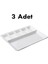 3 Adet Kırılmayan Kahvaltı Sunum Tabağı 33X26CM Kahvaltılık 6 Bölme Sağlıklı Malzeme Tabldot Tepsisi 1