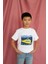 Erkek Çocuk Pamuk Denizaltı Baskılı Kısa Kol Tshirt 3