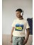 Erkek Çocuk Pamuk Denizaltı Baskılı Kısa Kol Tshirt 1