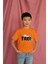 Erkek Çocuk Pamuk Free Baskılı Kısa Kol Tshirt 3