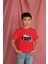 Erkek Çocuk Pamuk Free Baskılı Kısa Kol Tshirt 3
