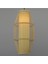 Tekno Trust E27 4458-57 Tekli Hasır Sarkıt Salon / Oturma Odası 101 x 120 cm Bambu 1 Modern Beyaz 3